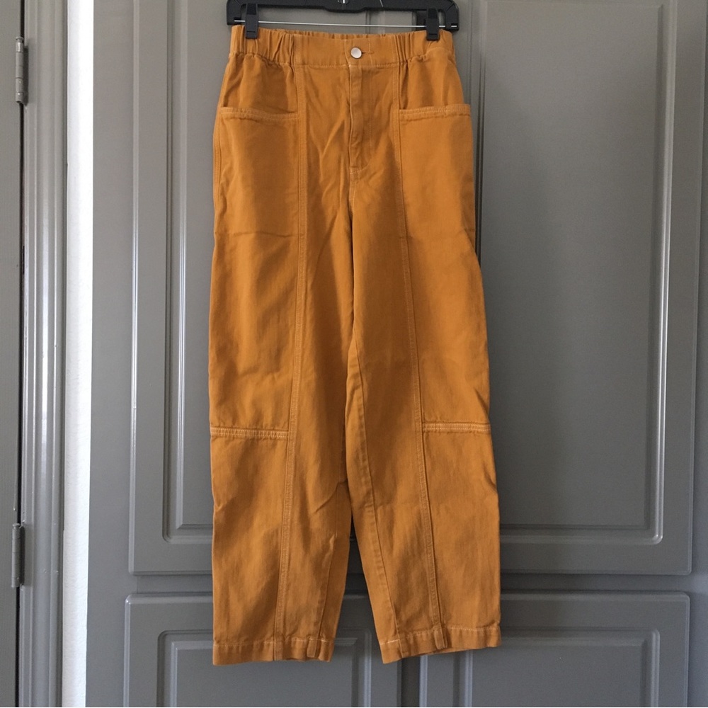 Uniqlo U denim easy ankle pants